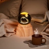 Dolphin Moon Luminous Crystal Ball Night Light, 3d engraved starry sky, solid wood base, creative desktop decoration, birthday gift Application Scenario